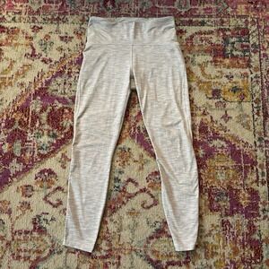 Lululemon Train Times‎ 7/8 Pant *25" Light Gray Size 8 Stretchy Workout Gym